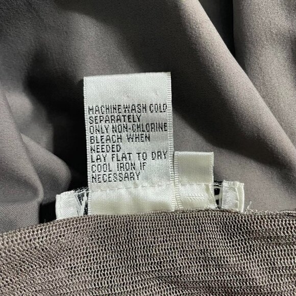 WinterSilks XL Top Blouse Sleeveless Lace Detail - Picture 7 of 7